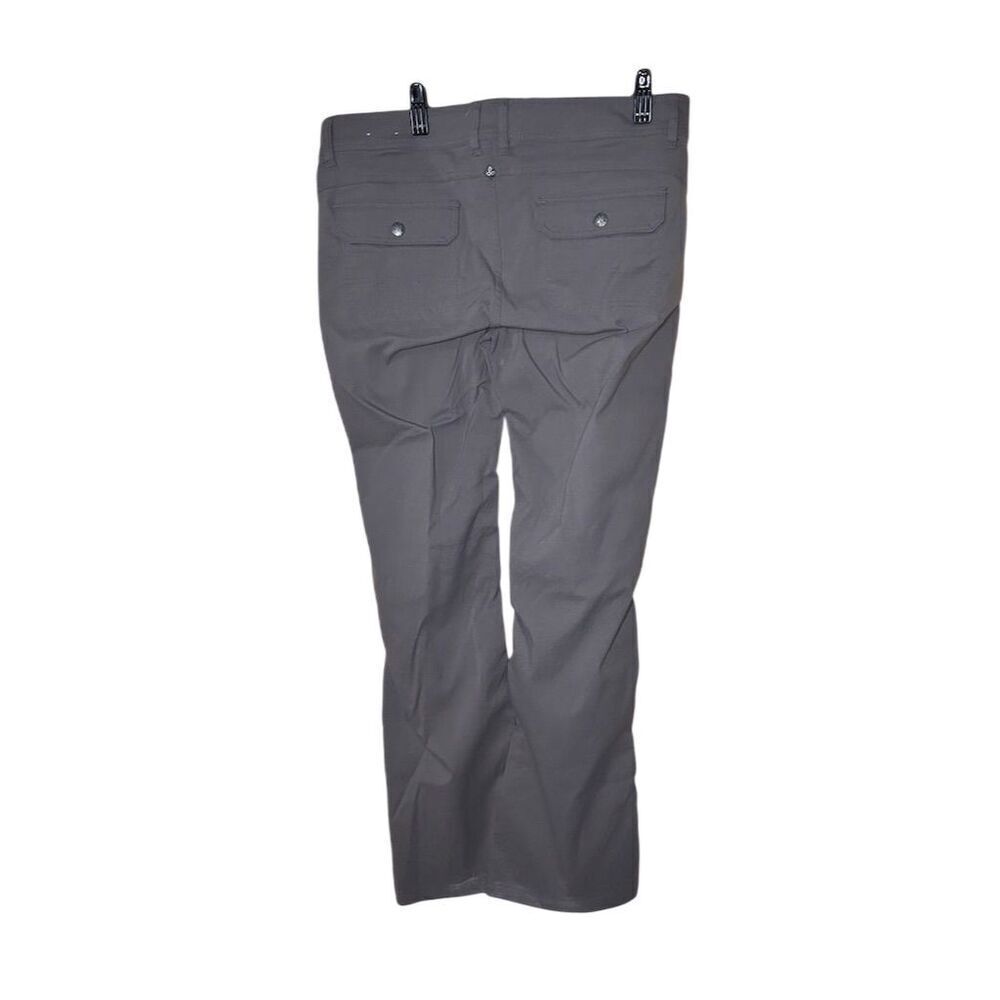 Prana Women's Cargo Hiking Pants Size 16 Gray Stretchy Casual Utility, Yoga - Picture 3 of 4
